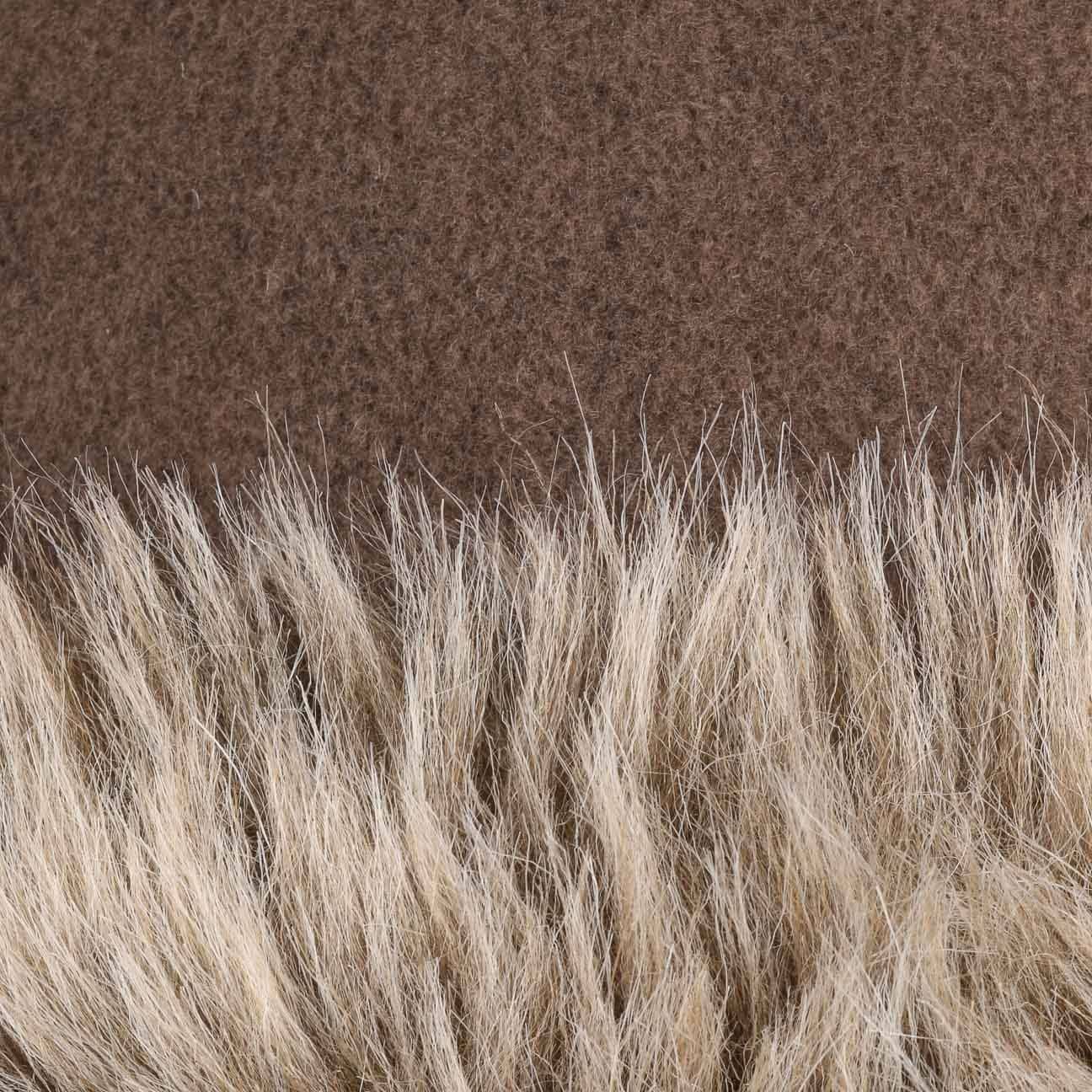 Fleece Hat - Scarf with Faux Fur - JJ Hat Center ®