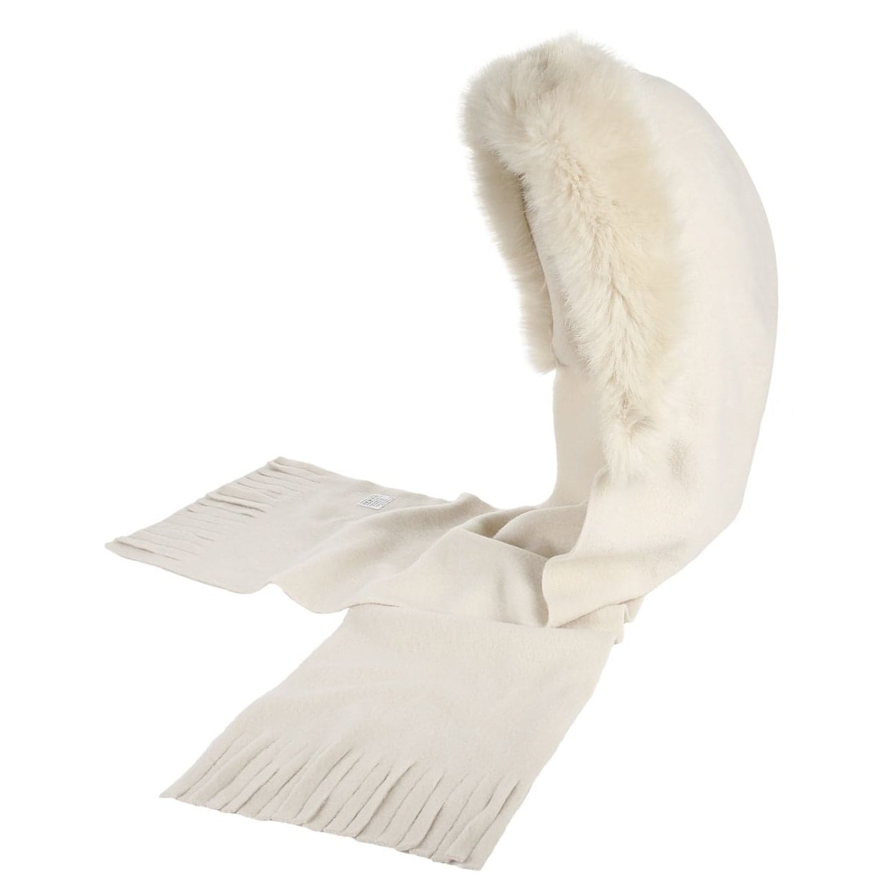 Fleece Hat - Scarf with Faux Fur - JJ Hat Center ®