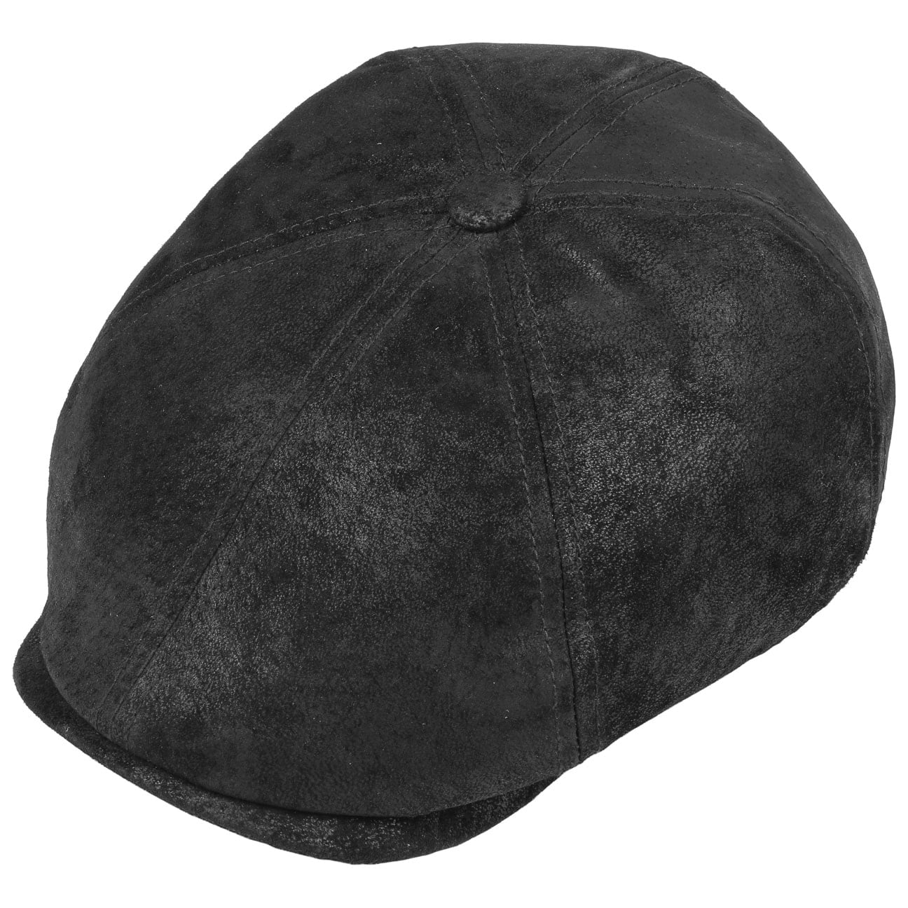 Lanesboro Leather Newsboy Cap by Stetson - JJ Hat Center ®