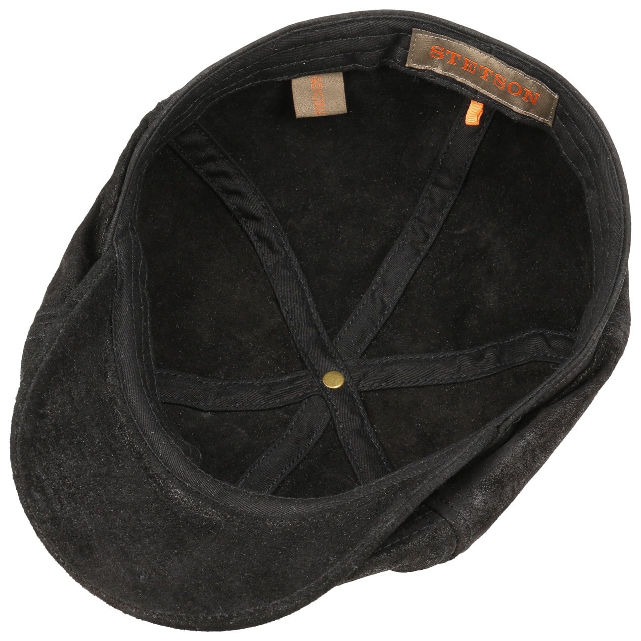 Lanesboro Leather Newsboy Cap by Stetson - JJ Hat Center ®