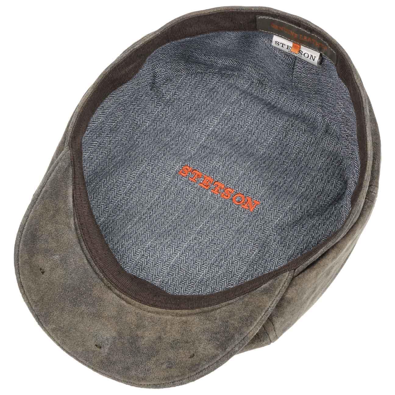 McCook Vintage Leather Cap by Stetson - JJ Hat Center ®
