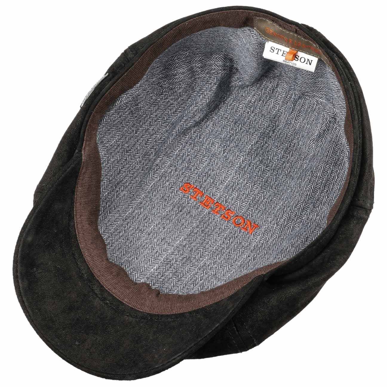 McCook Vintage Leather Cap by Stetson - JJ Hat Center ®