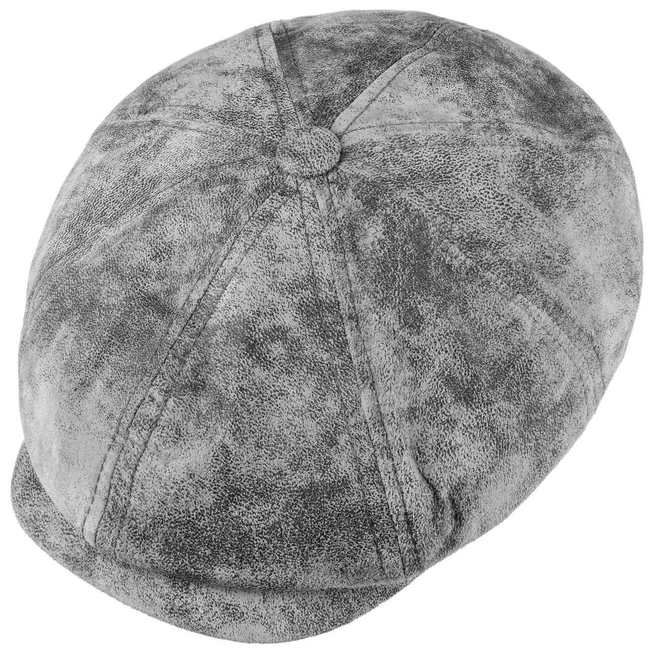 Hatteras Pigskin Leather Newsboy Cap by Stetson - JJ Hat Center ®