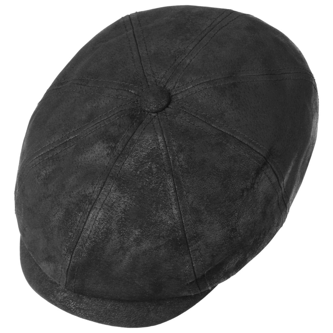 Hatteras Pigskin Leather Newsboy Cap by Stetson - JJ Hat Center ®