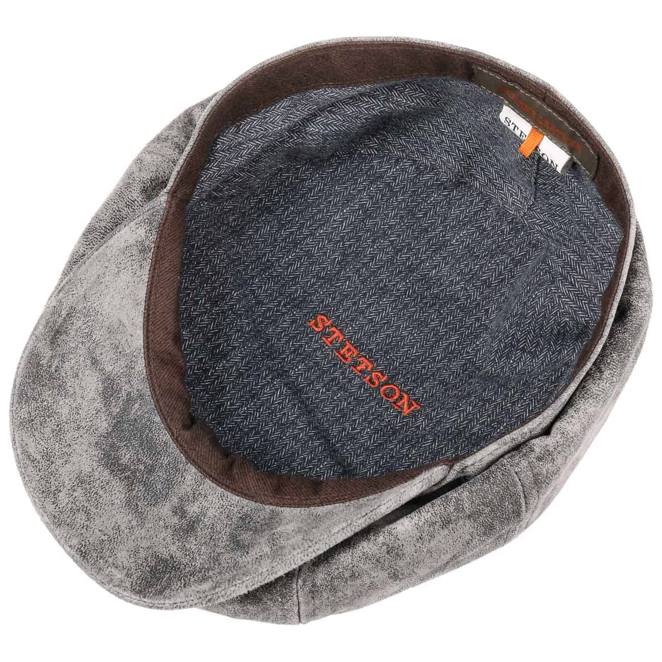 Hatteras Pigskin Leather Newsboy Cap by Stetson - JJ Hat Center ®