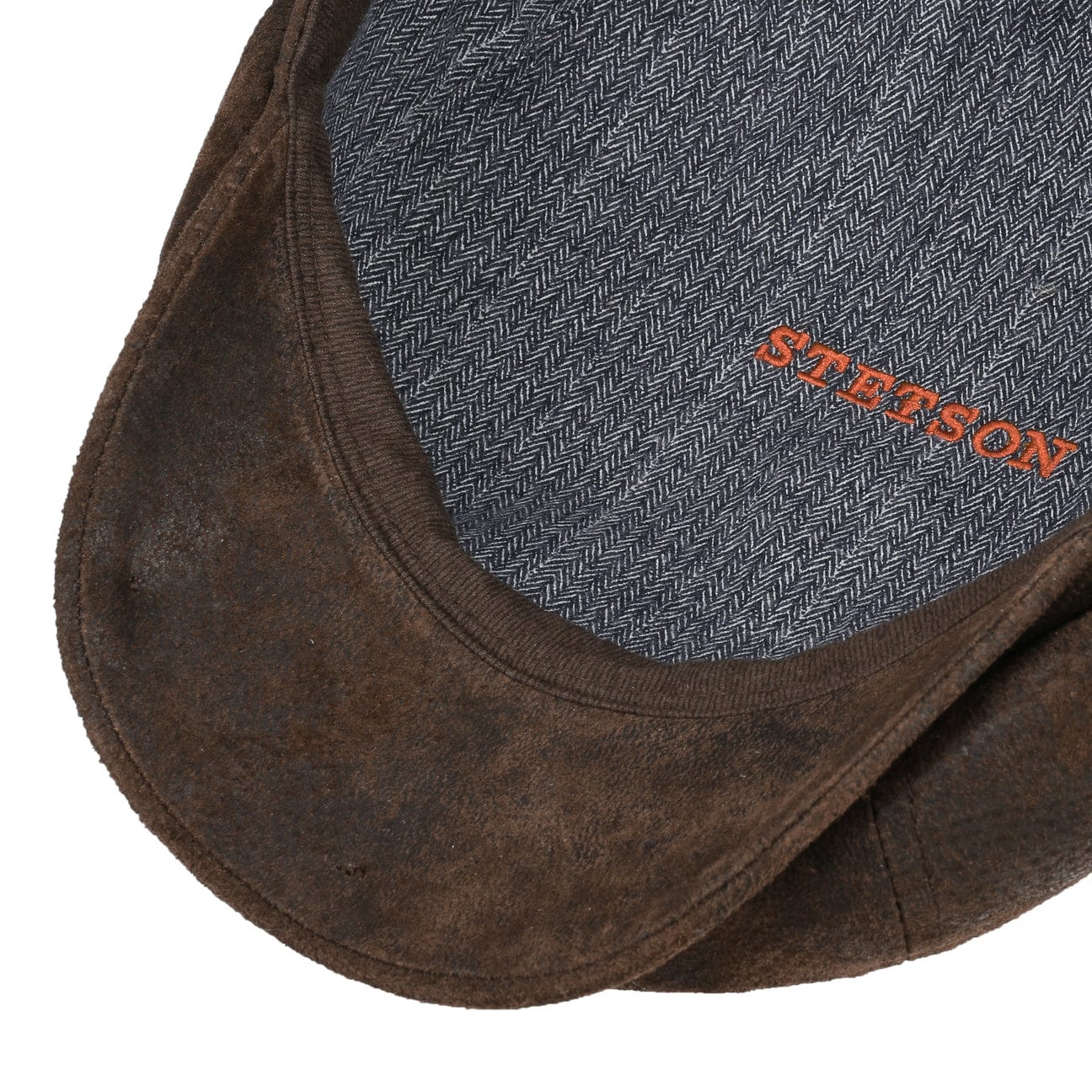 Hatteras Pigskin Leather Newsboy Cap by Stetson - JJ Hat Center ®
