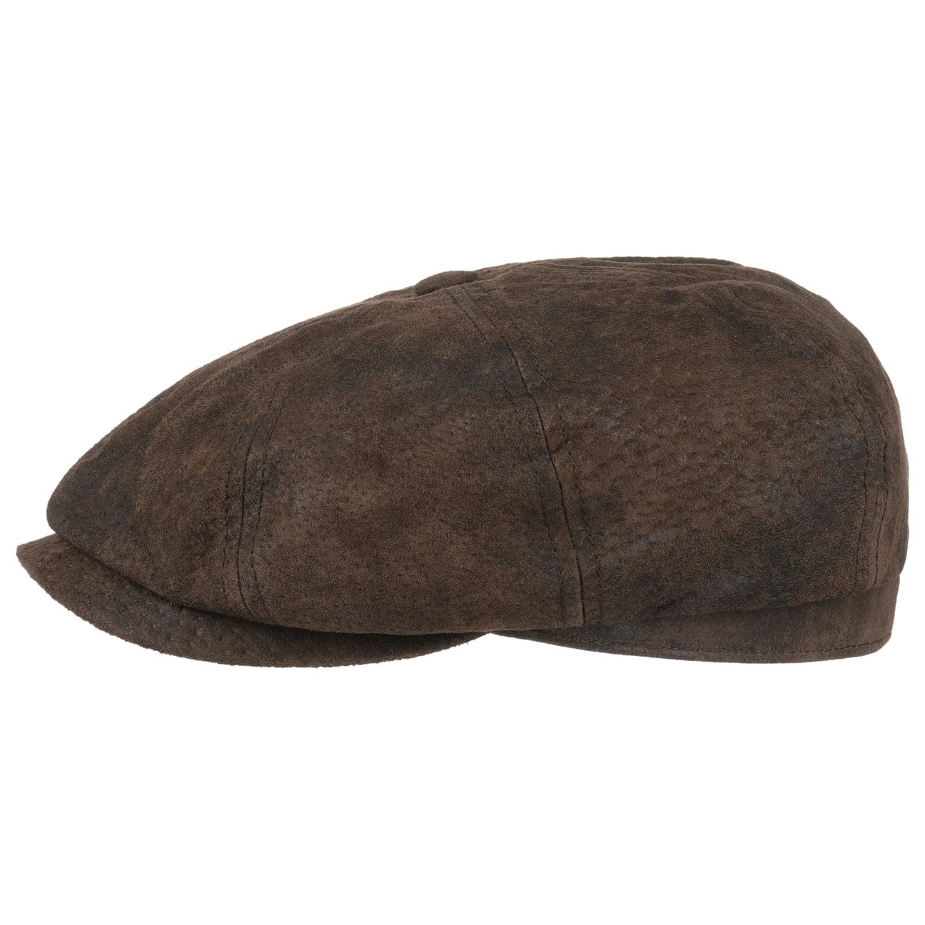 Hatteras Pigskin Leather Newsboy Cap by Stetson - JJ Hat Center ®