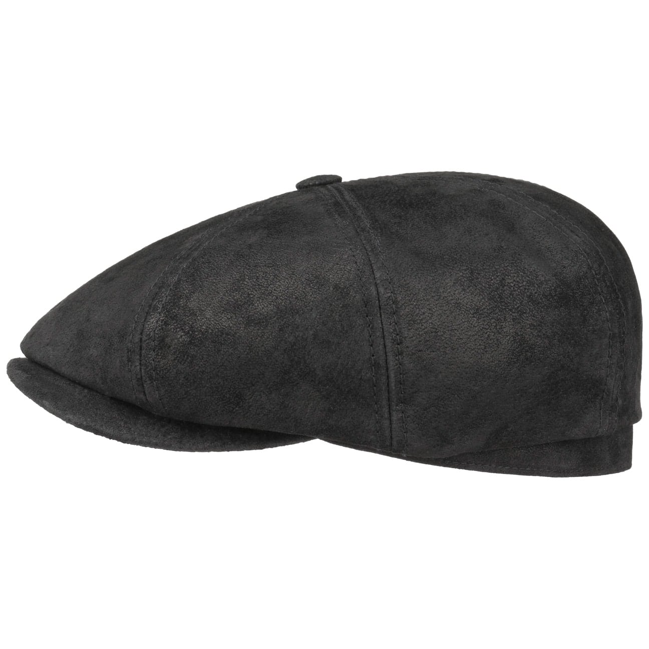 Hatteras Pigskin Leather Newsboy Cap by Stetson - JJ Hat Center ®