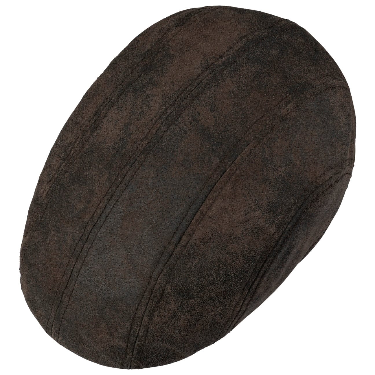 Madison Leather Flat Cap by Stetson - JJ Hat Center ®