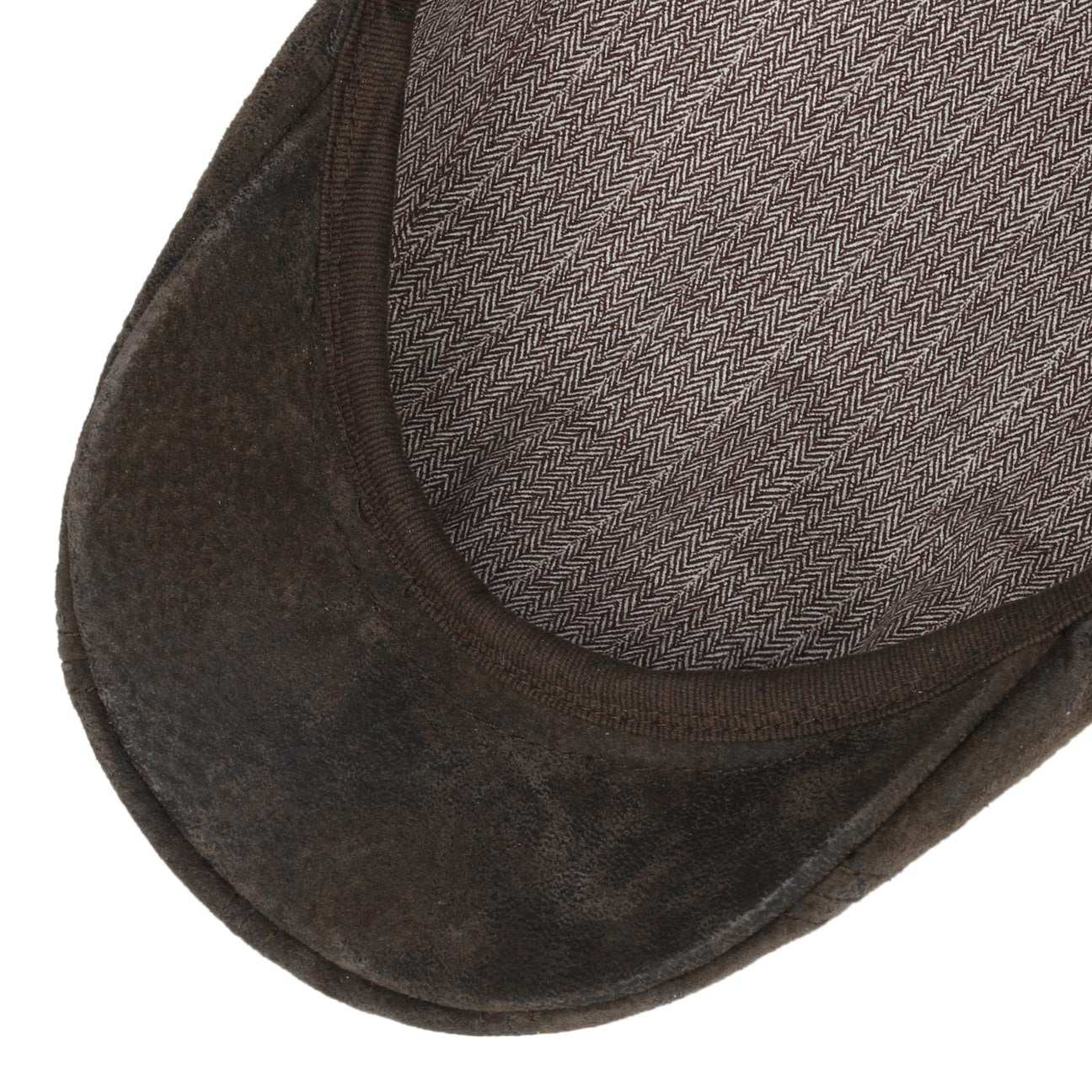 Madison Leather Flat Cap by Stetson - JJ Hat Center ®