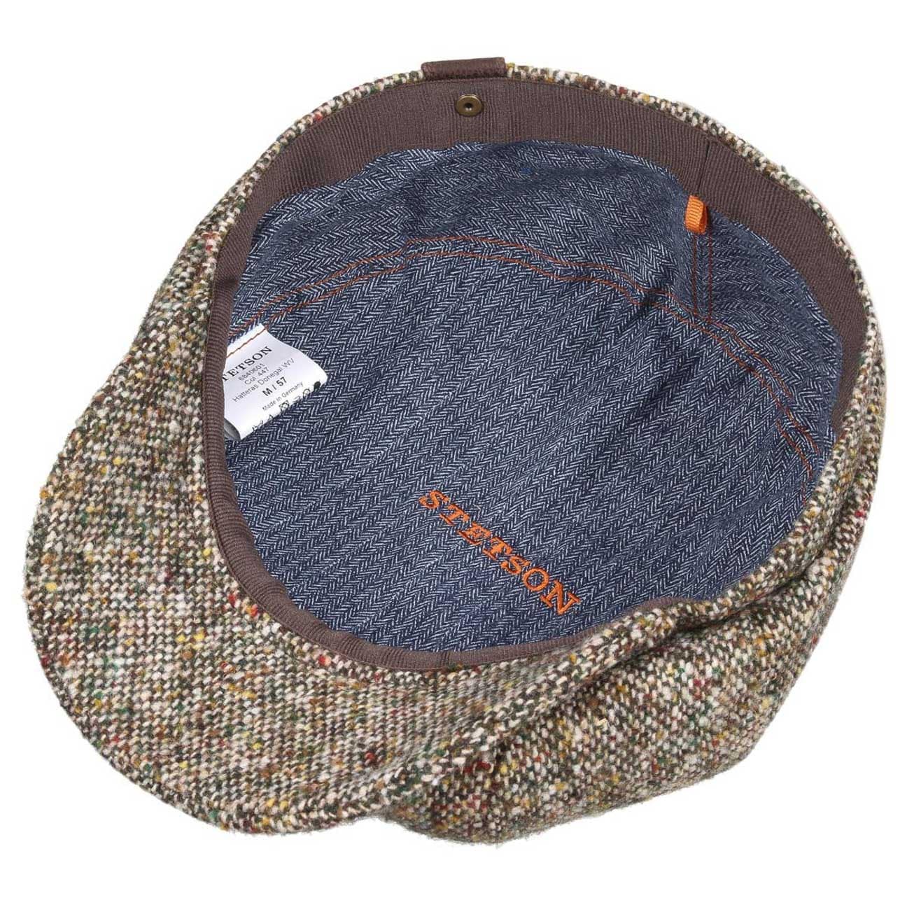 Hatteras Donegal Tweed Newsboy Cap by Stetson - JJ Hat Center ®