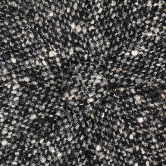 black-grey tweed