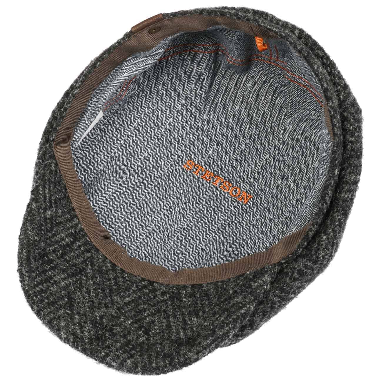 Hatteras Herringbone Flat Cap by Stetson - JJ Hat Center ®