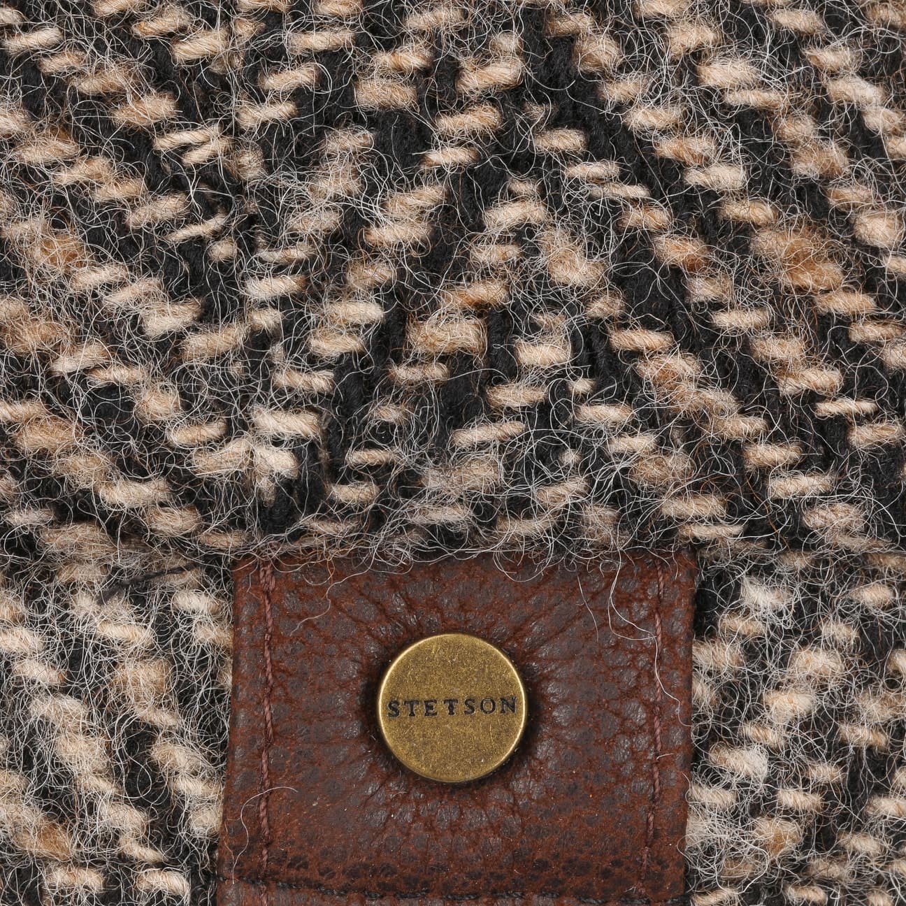 Hatteras Herringbone Flat Cap by Stetson - JJ Hat Center ®