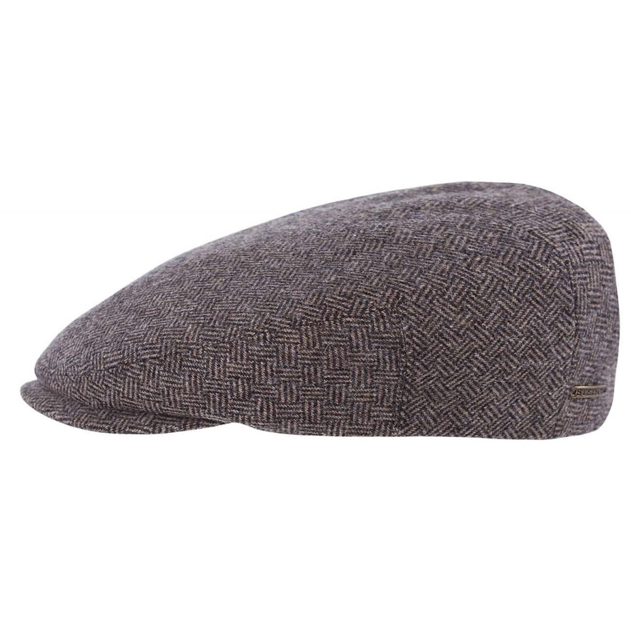 Woodfield Herringbone Flat Cap - JJ Hat Center ®