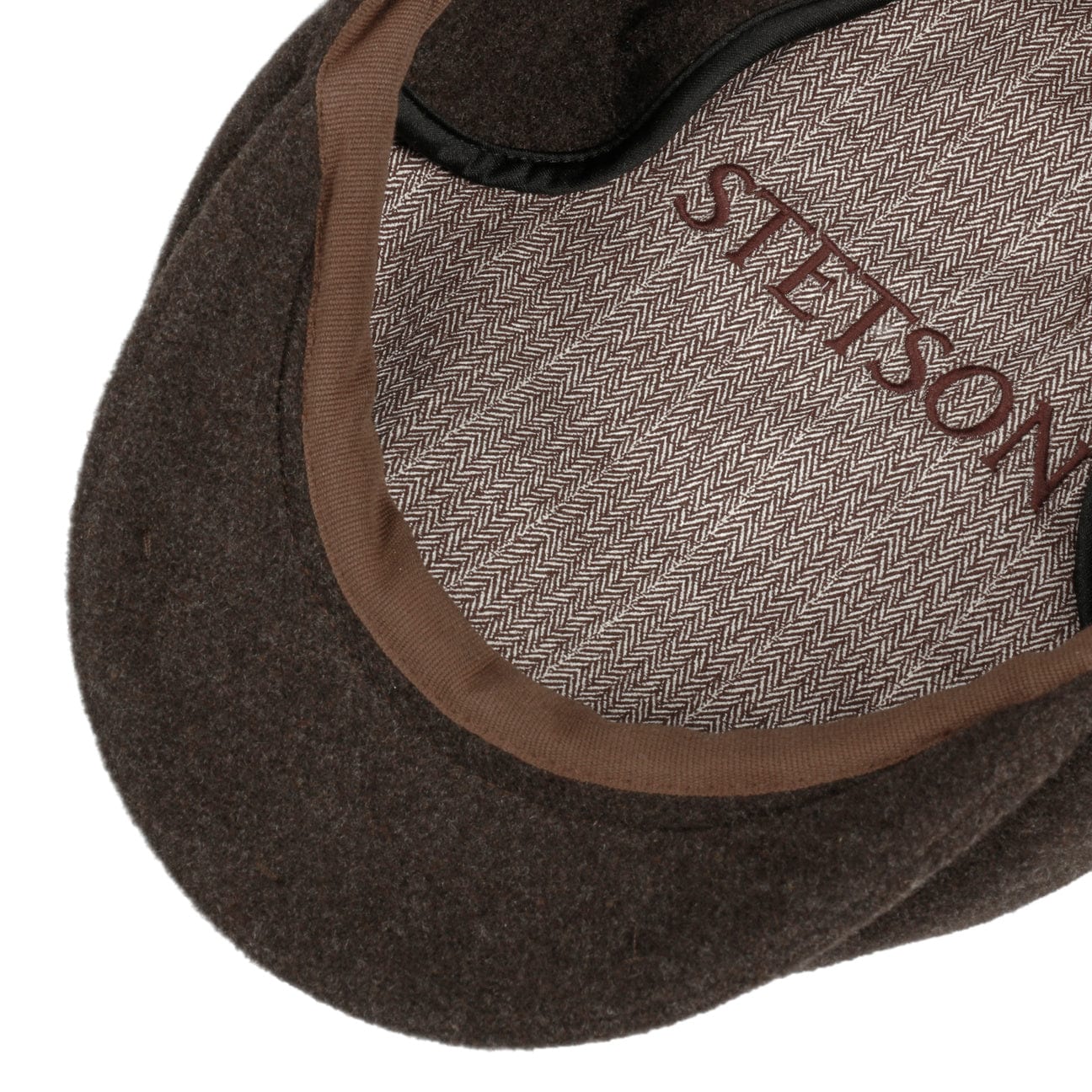 Kent Wool Earflaps Flat Cap by Stetson - JJ Hat Center ®