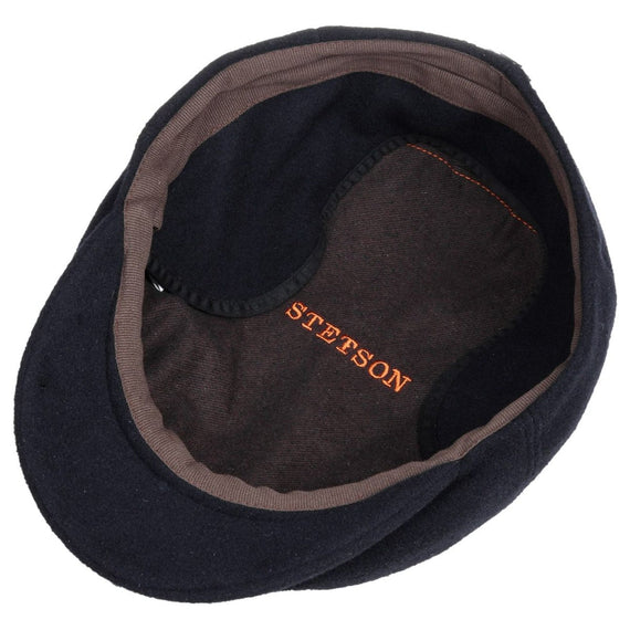 Flat cap - Stetson Kent Wool/Cashmere (zwart Flat cap - Stetson Kent Wool/Cashmere (zwart