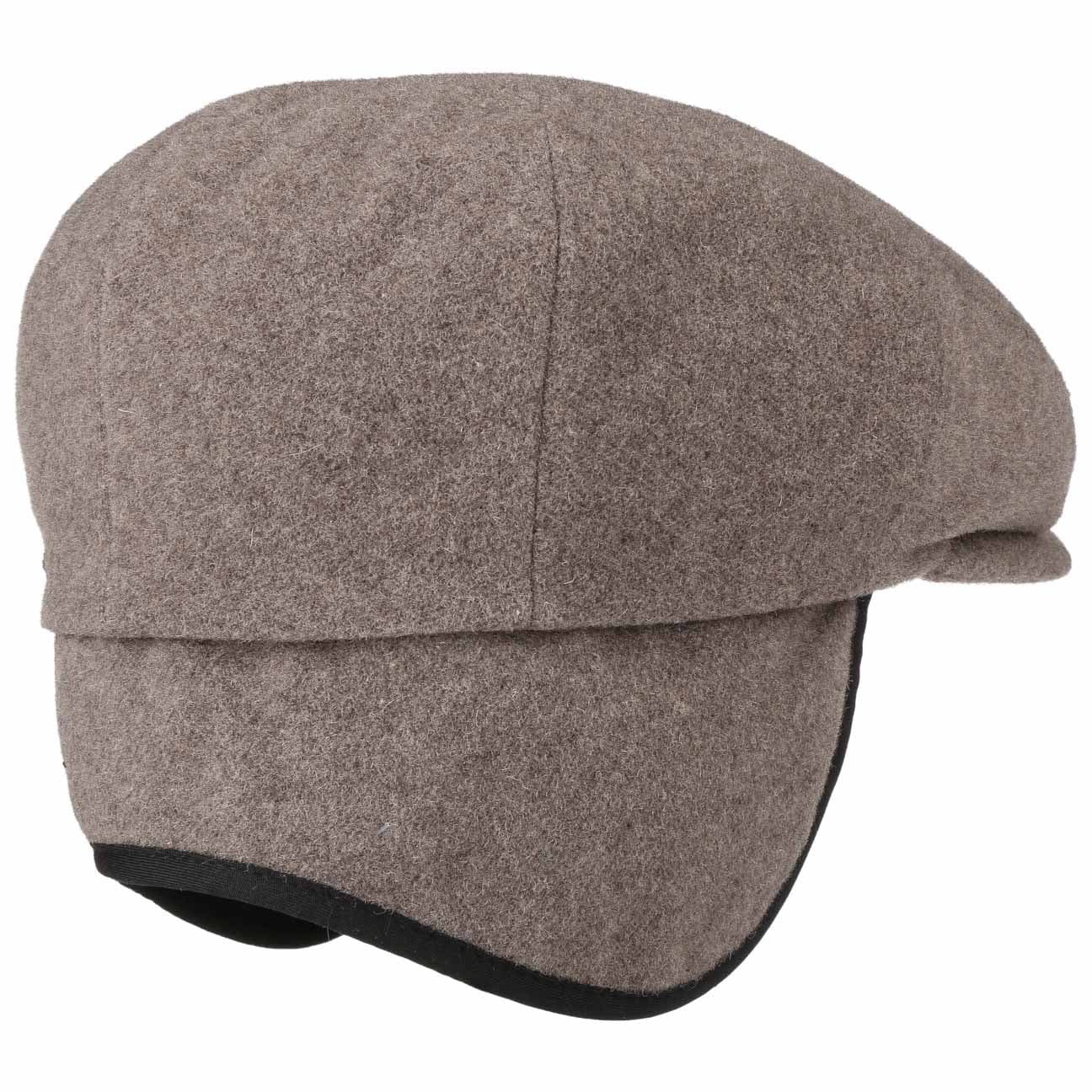 Kent Wool Earflaps Flat Cap by Stetson - JJ Hat Center ®
