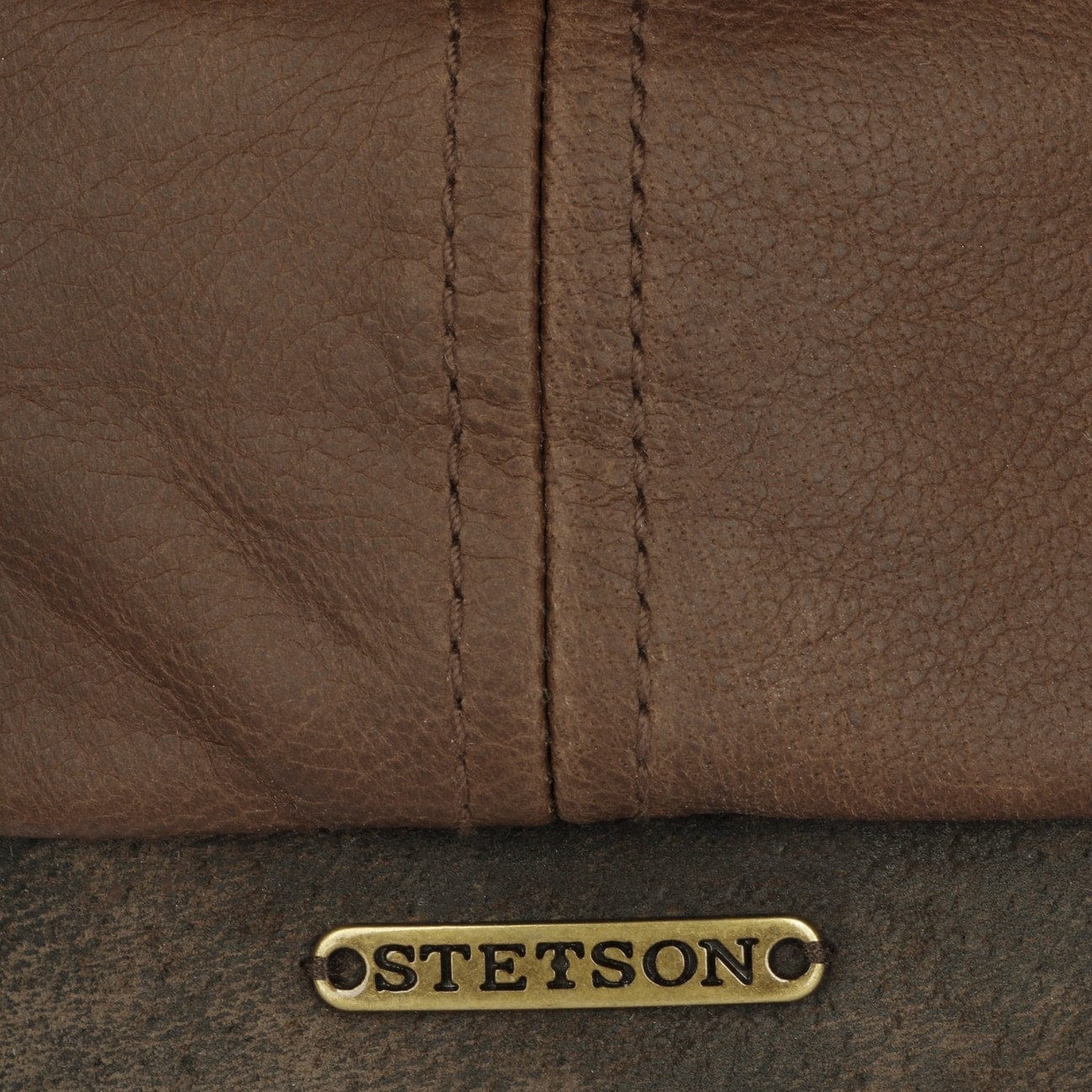 Brooklin Leather Newsboy Cap by Stetson - JJ Hat Center ®