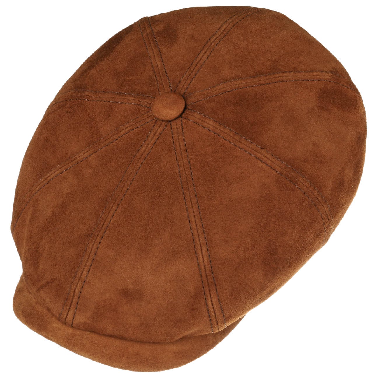 Hatteras Goat Suede Newsboy Cap by Stetson - JJ Hat Center ®