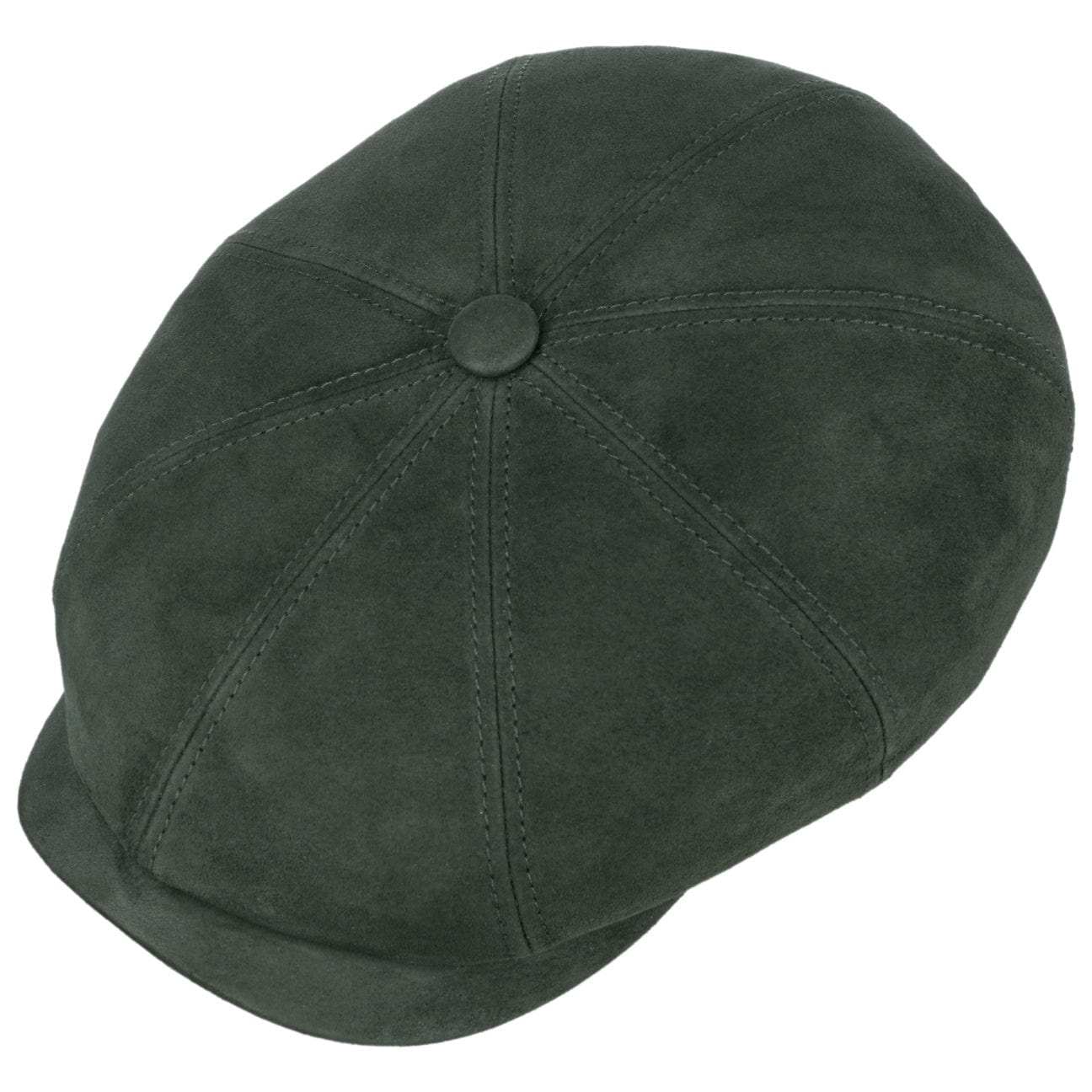 Hatteras Goat Suede Newsboy Cap by Stetson - JJ Hat Center ®