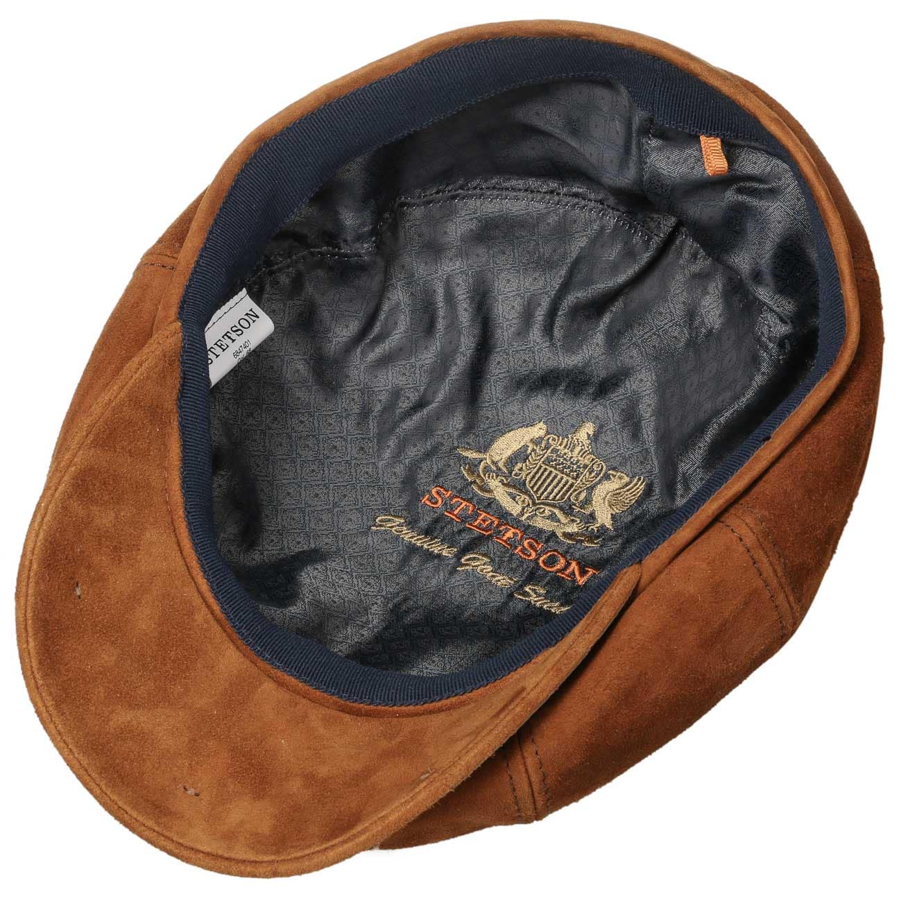 Hatteras Goat Suede Newsboy Cap by Stetson - JJ Hat Center ®