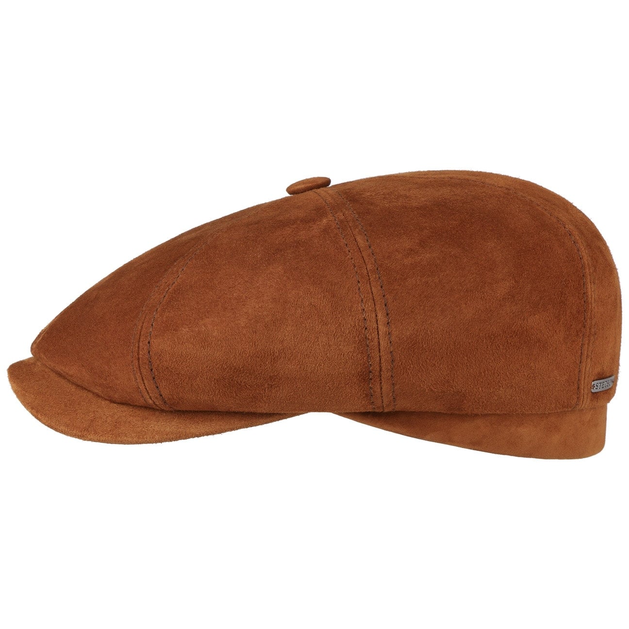 Hatteras Goat Suede Newsboy Cap