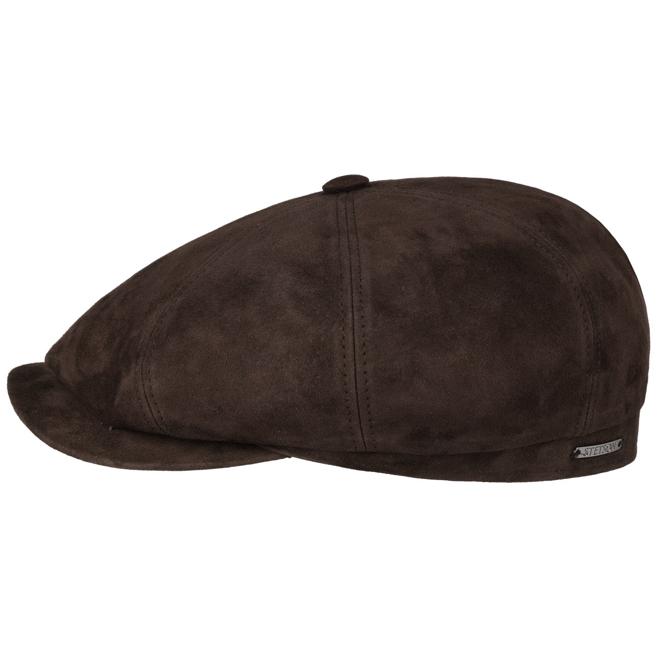 Hatteras Goat Suede Newsboy Cap