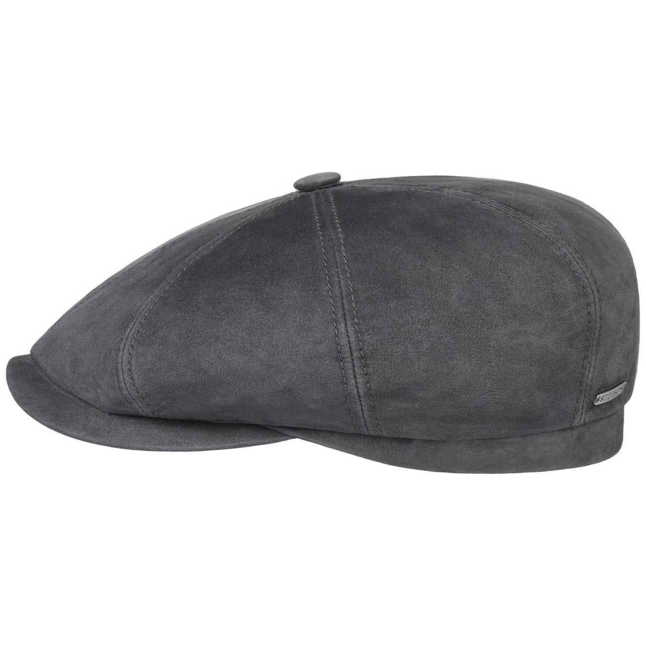 Hatteras Goat Suede Newsboy Cap