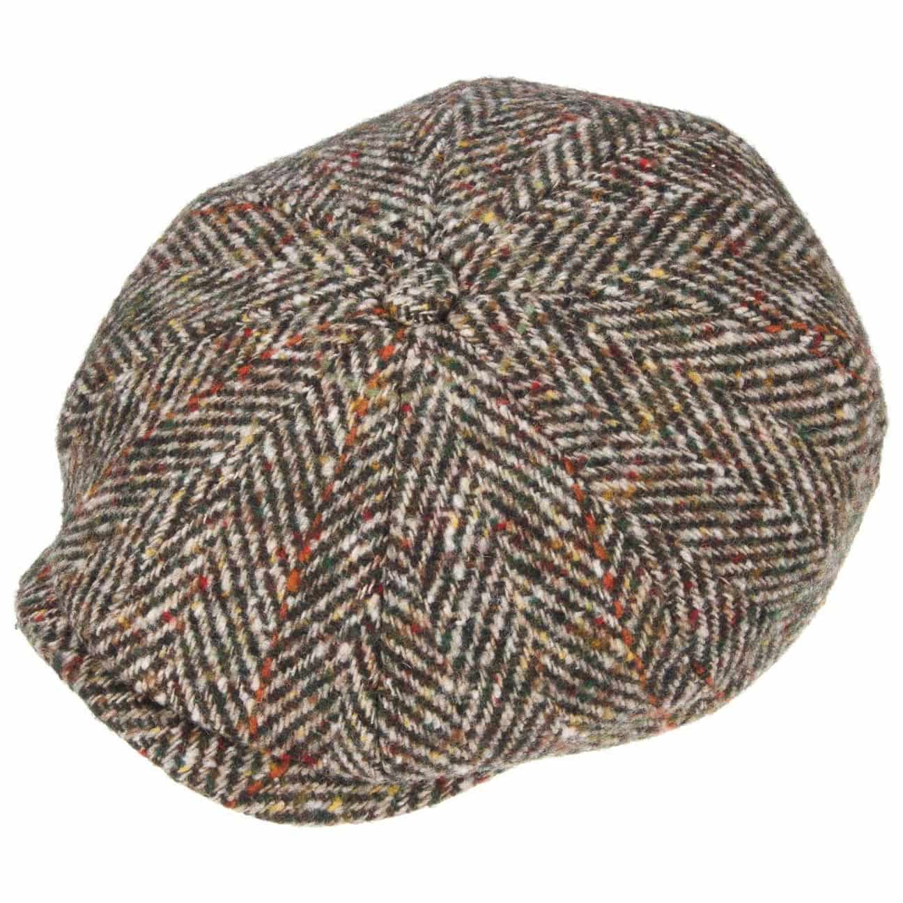 Hatteras Herringbone Color Newsboy Cap by Stetson - JJ Hat Center ®