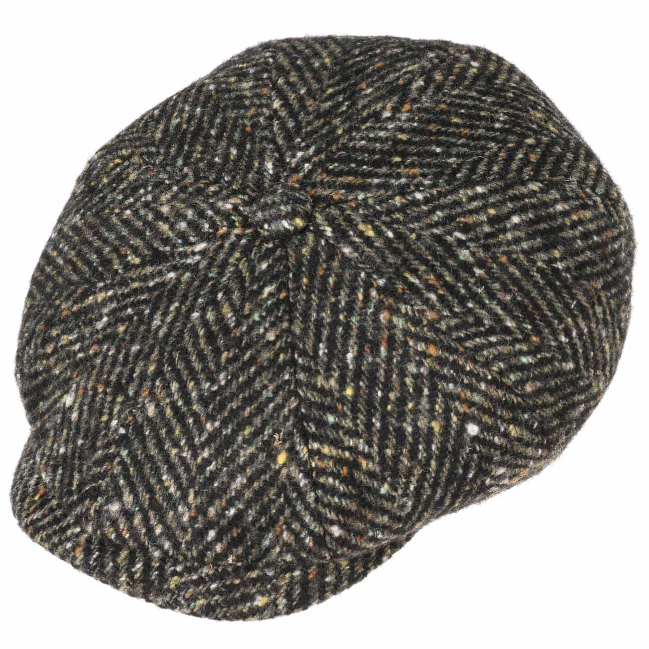 Hatteras Herringbone Color Newsboy Cap by Stetson - JJ Hat Center ®