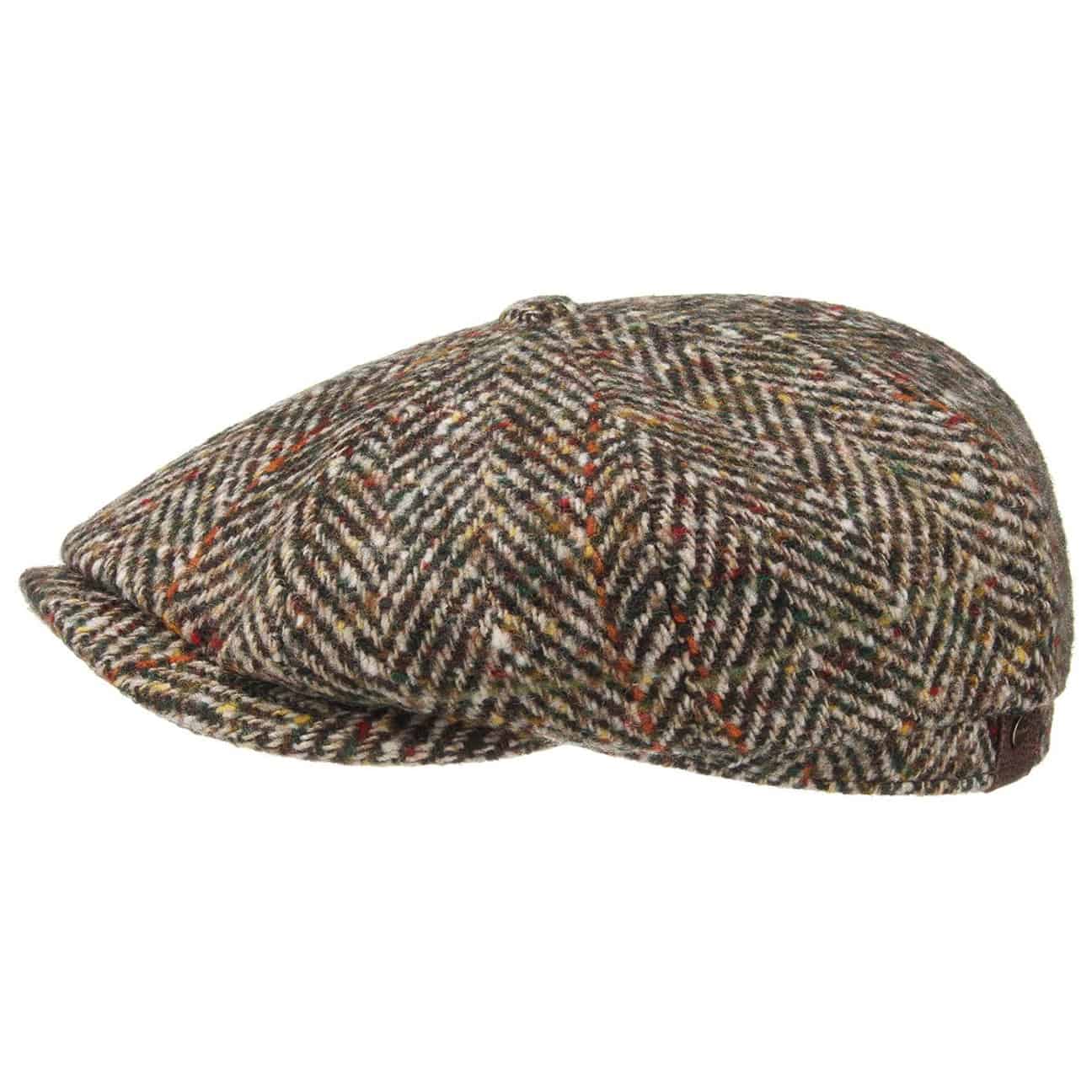 Hatteras Herringbone Color Newsboy Cap by Stetson - JJ Hat Center ®