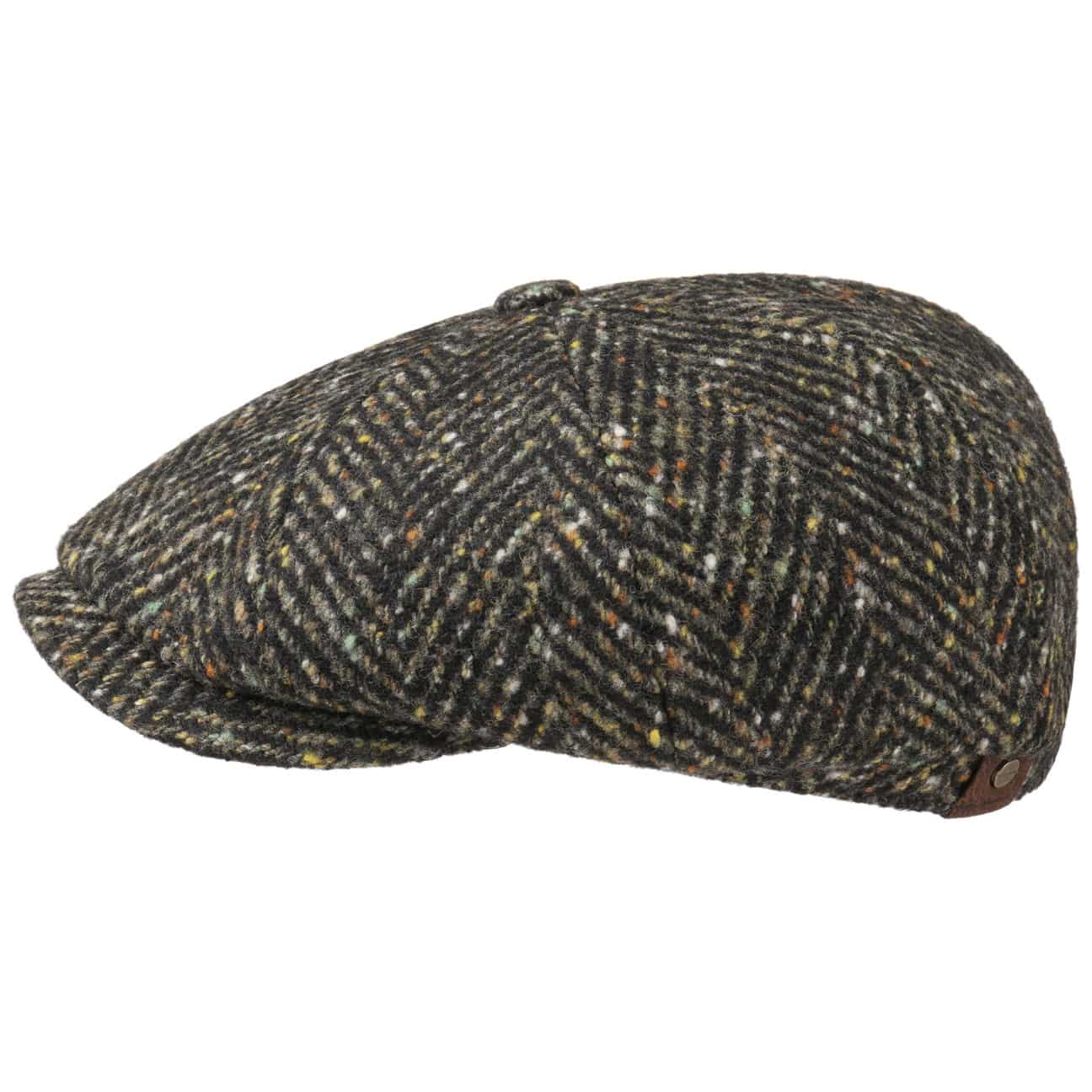 Hatteras Herringbone Color Newsboy Cap by Stetson - JJ Hat Center ®