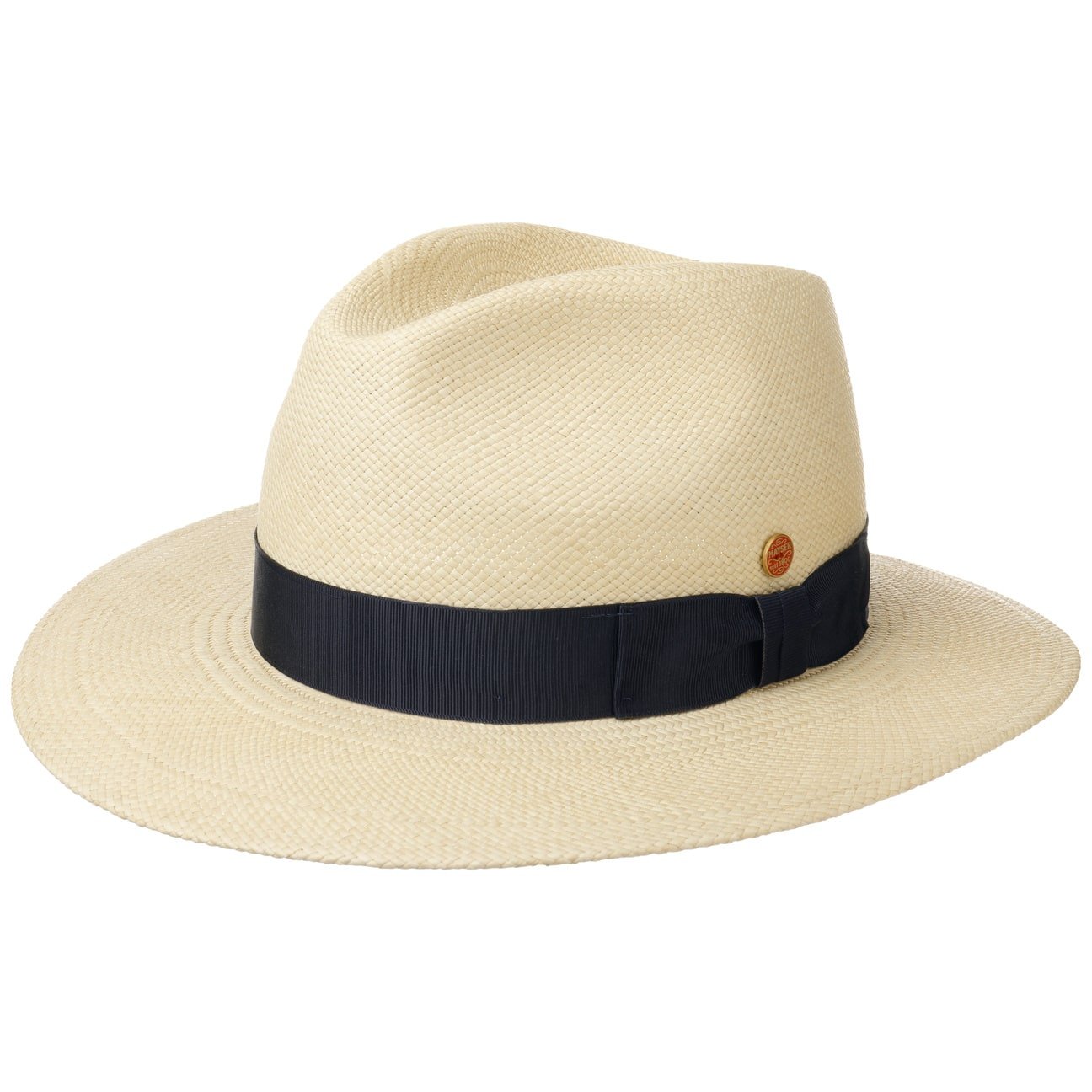 Blue Menton Panama Straw Hat by Mayser - JJ Hat Center ®