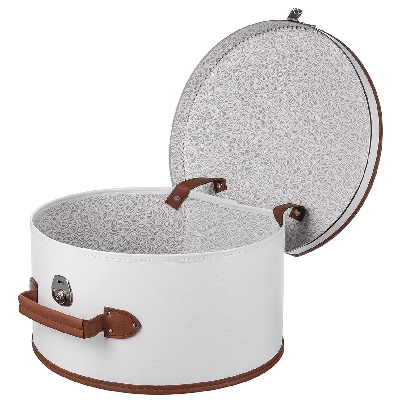 Hat Box Cream White - JJ Hat Center ®