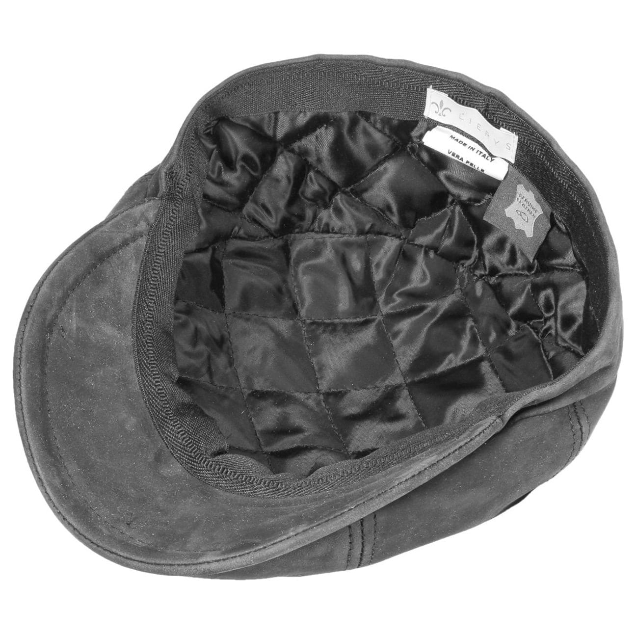Nappa Wax Leather Flat Cap - JJ Hat Center ®