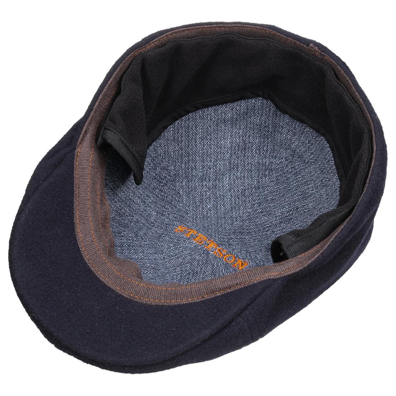 Texas Wool Earflap Flat Cap by Stetson - JJ Hat Center ®