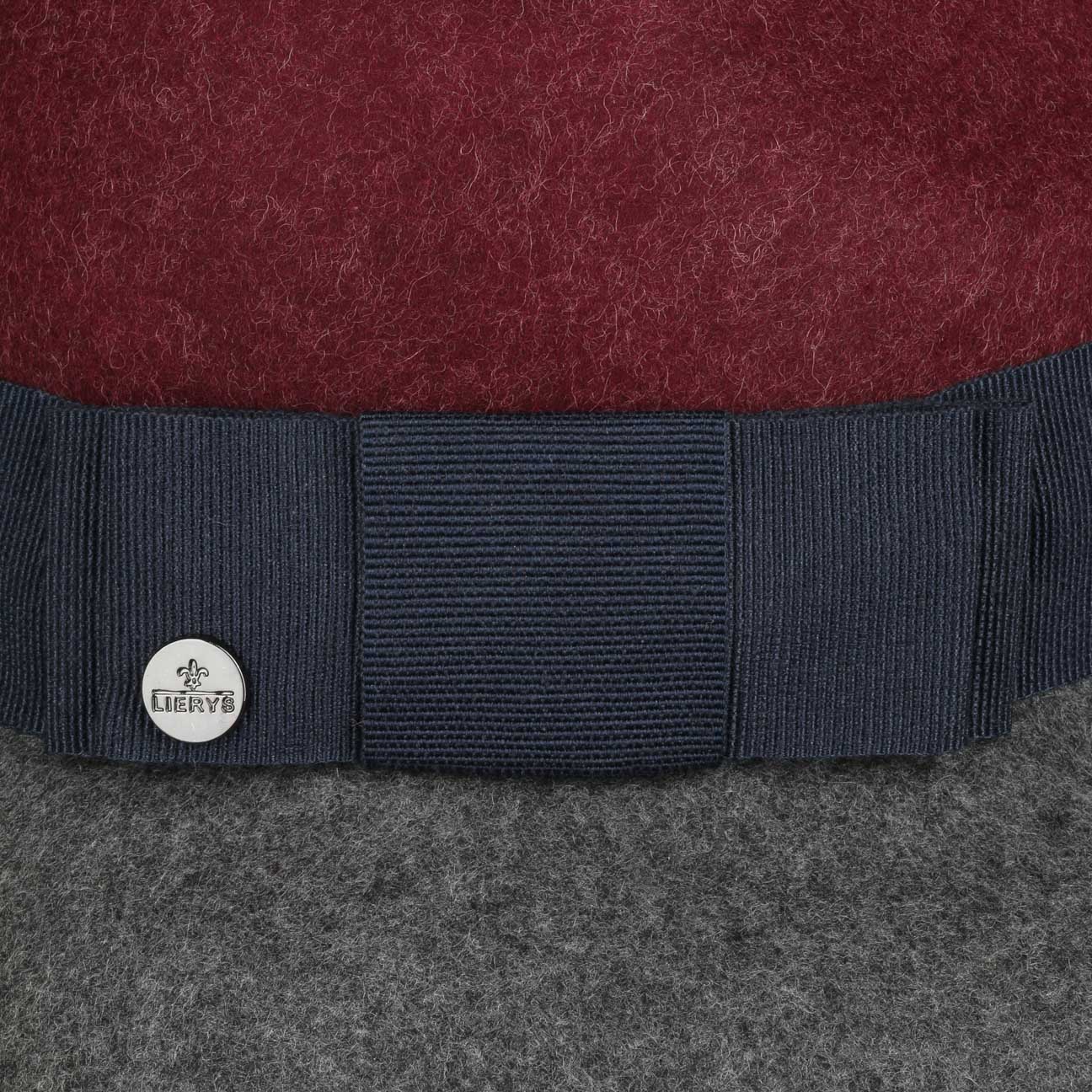 Asym Twotone Wool Felt Hat - JJ Hat Center ®