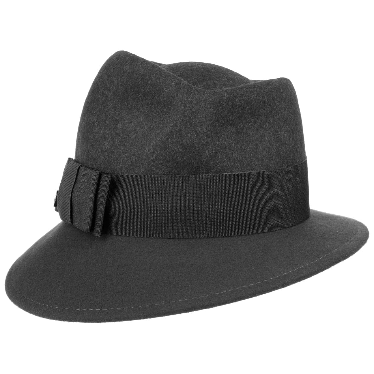 Asym Twotone Wool Felt Hat by Lierys - JJ Hat Center ®
