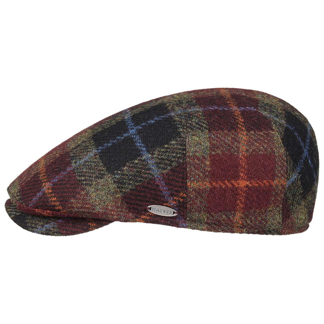 Simon Harris Tweed Flat Cap by Mayser - JJ Hat Center ®