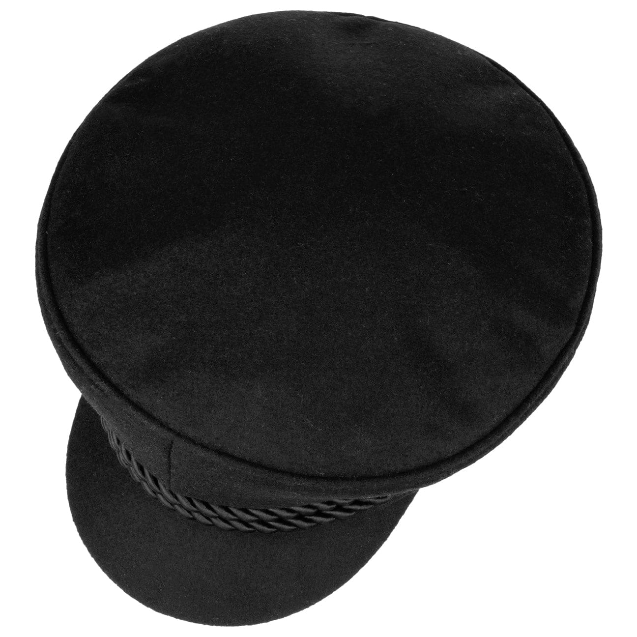 Black Elbe Sailor Cloth Hat by Hammaburg - JJ Hat Center ®