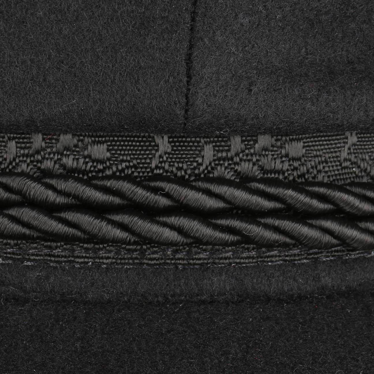 Black Elbe Sailor Cloth Hat by Hammaburg - JJ Hat Center ®