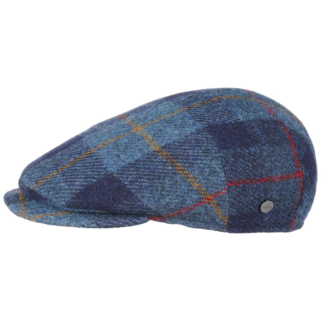 Capri Harris Tweed Flat Cap by Lierys - JJ Hat Center ®