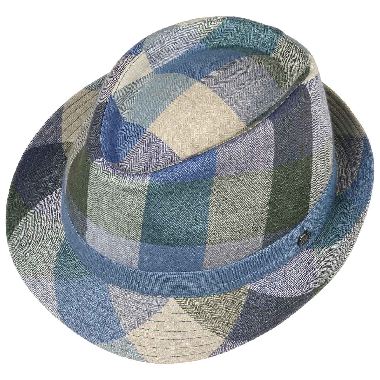 Payato Checks Trilby Linen Hat by Lierys - JJ Hat Center ®