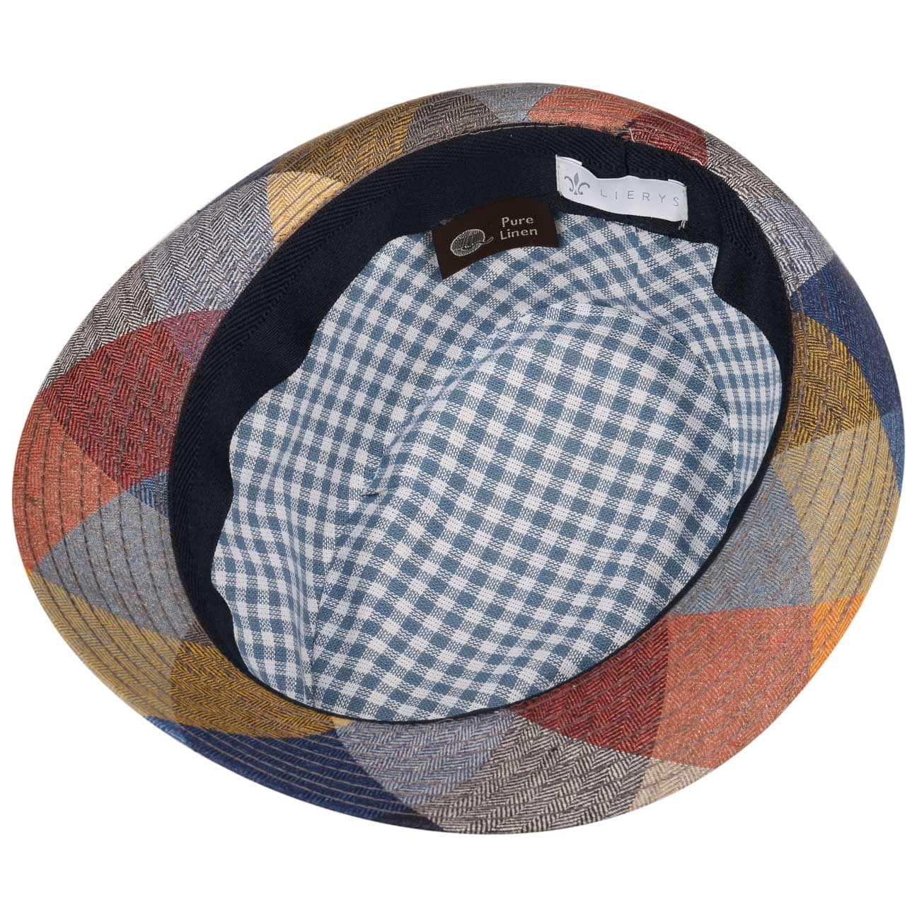 Payato Checks Trilby Linen Hat by Lierys - JJ Hat Center ®