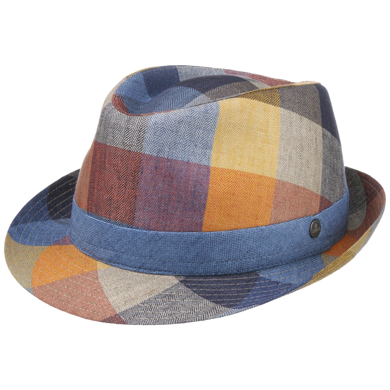 Payato Checks Trilby Linen Hat by Lierys - JJ Hat Center ®