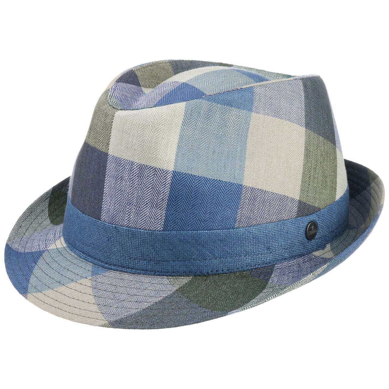Payato Checks Trilby Linen Hat by Lierys - JJ Hat Center ®