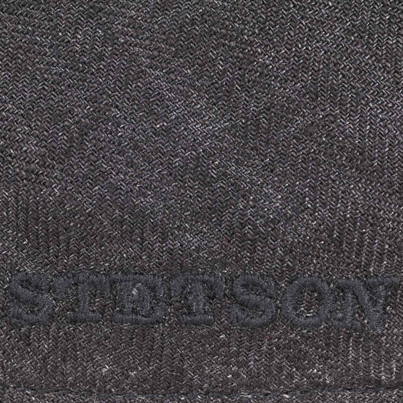 Herringbone Linen Flat Cap by Stetson - JJ Hat Center ®