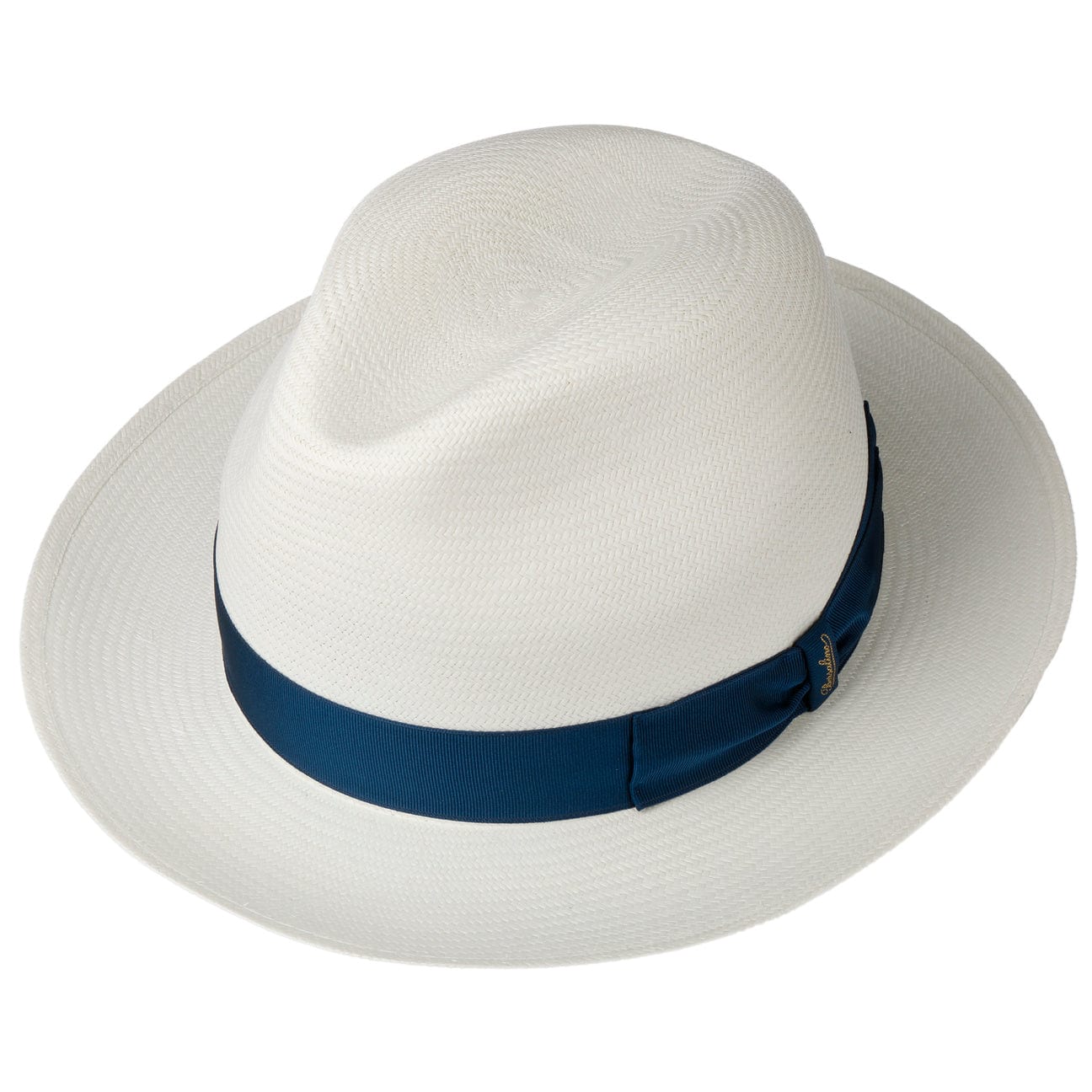 Grosgrain Trim Small Panama Hat by Borsalino - JJ Hat Center ®