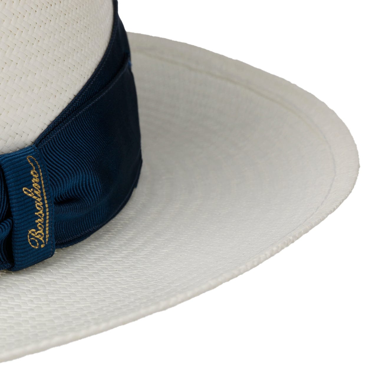 Grosgrain Trim Small Panama Hat by Borsalino - JJ Hat Center ®